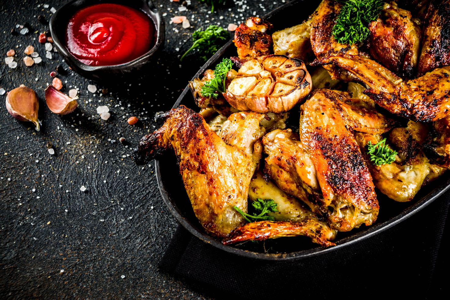 Hemlock Hill Turkey Wings serving suggestion